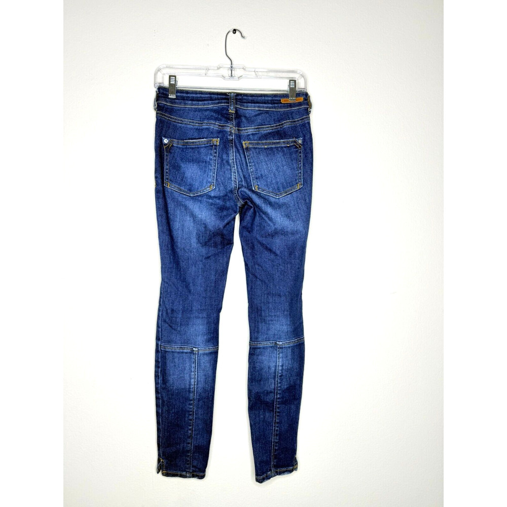 Anthropologie Pilcro And The Letterpress Jeans Womens 25 Mid Rise Denim Legging - Picture 2 of 11